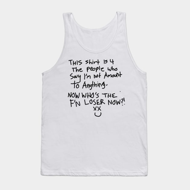 KVLI3N ''LOSER'' Tank Top by KVLI3N